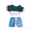 15cm pendant, cloth clothes, knitted sweater with jeans, replacement shoes, keychain, vinyl figurine Application Scenario